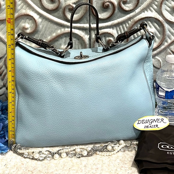 COACH Chelsea Turnlock Large Hobo Shoulder Bag # 8A39 NWT Vintage 💎 - Picture 7 of 13